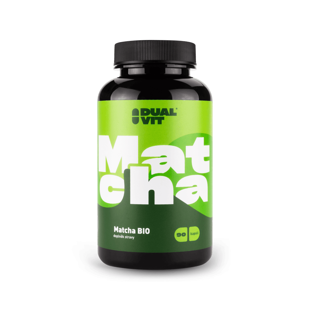 Dualvit Matcha BIO 90 kapslí