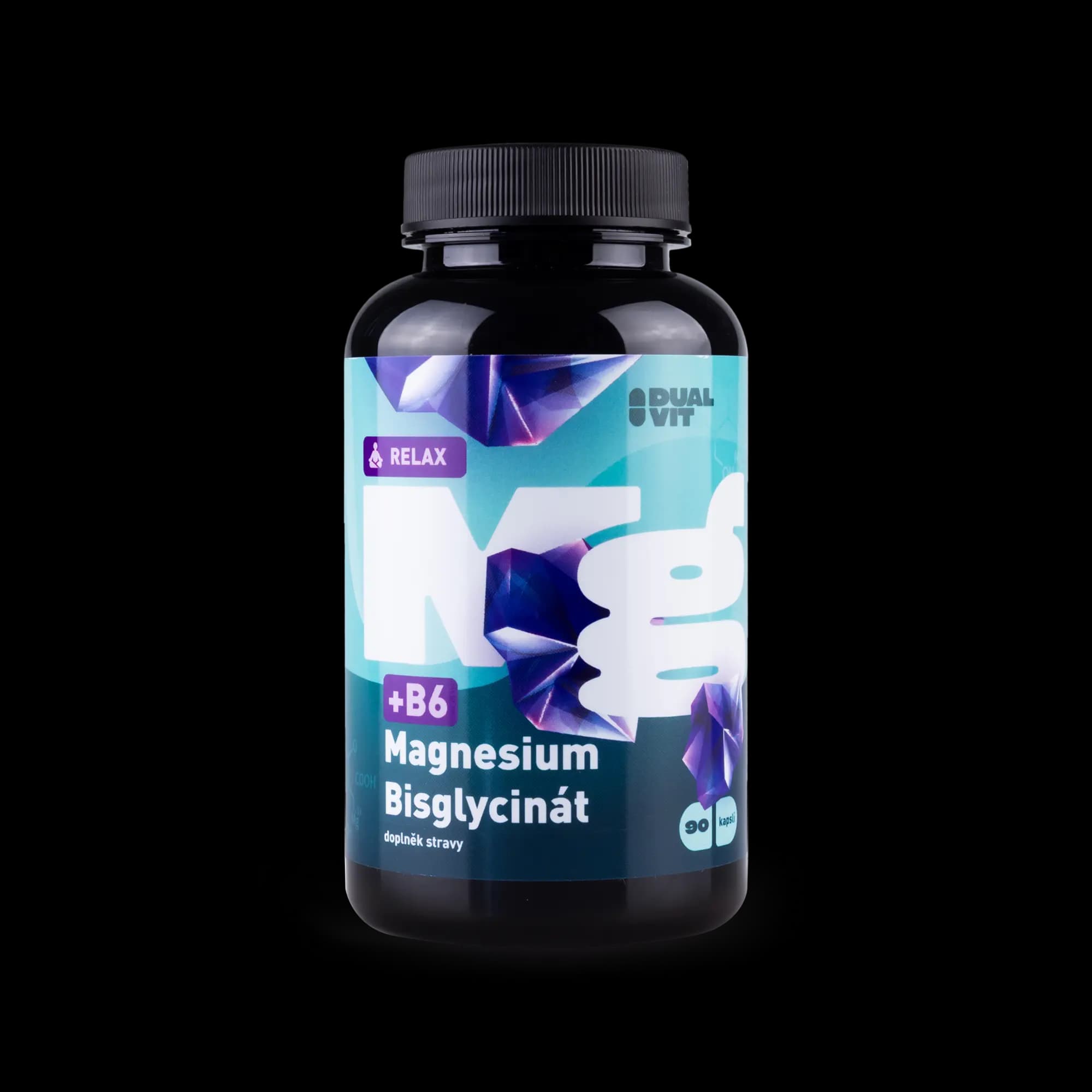 Dualvit Magnesium Bisglycinát 90 kapslí