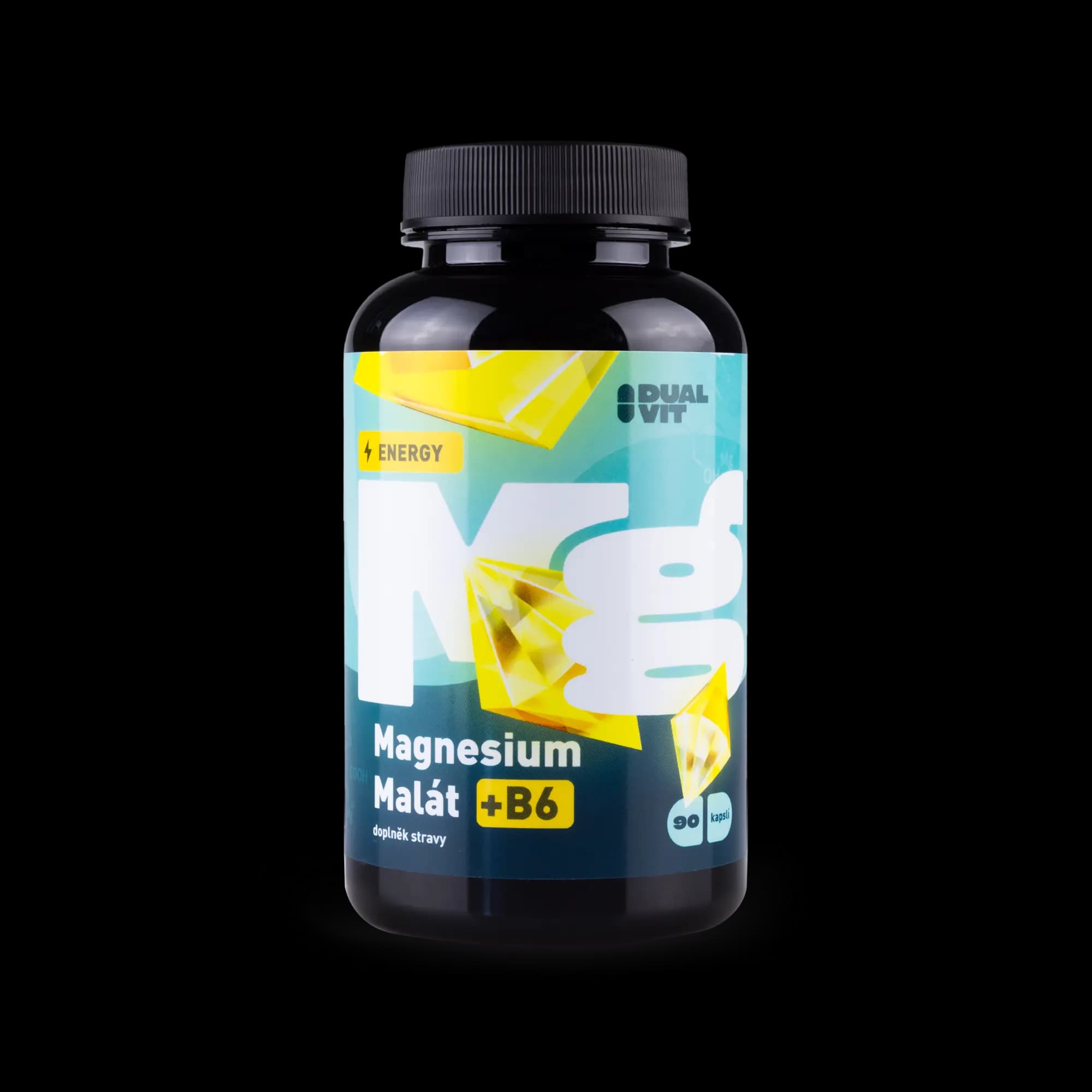 Dualvit Magnesium Malát 90 kapslí