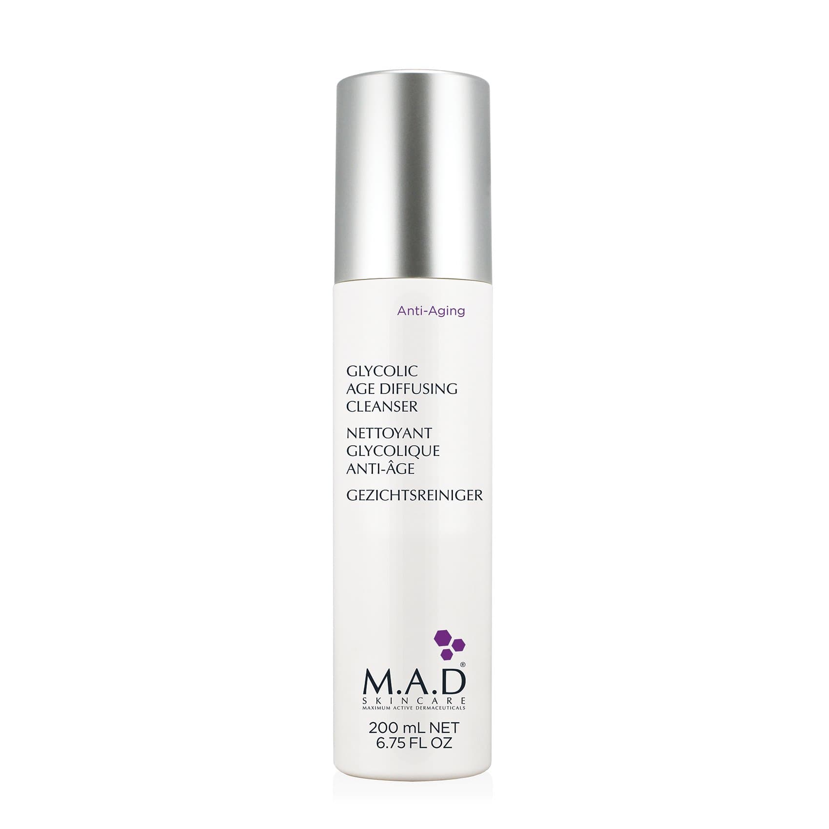 M.A.D GLYCOLIC AGE DIFFUSING CLEANSER 200 ml