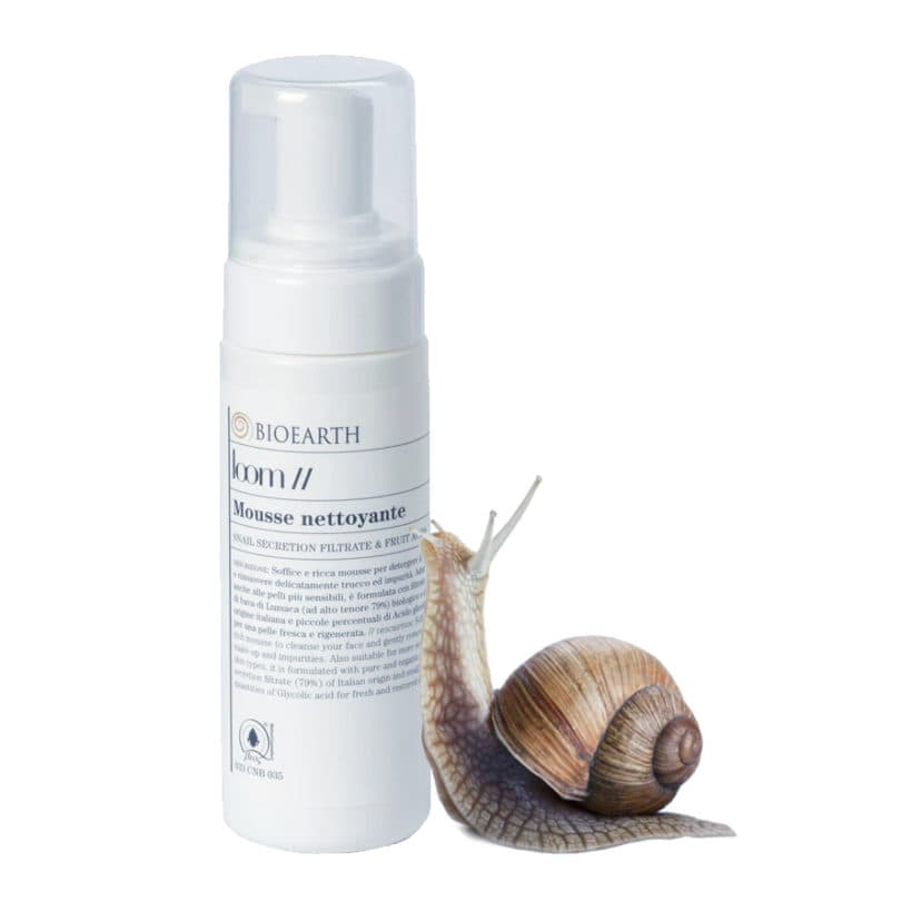 BIOEARTH Čistící pěna LOOM se šnečím extraktem 150 ml