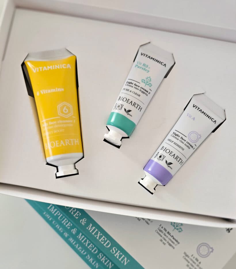 BIOEARTH Vitamínová kúra: smíšená, unavená, vrásky, akné 75ml 2x30ml