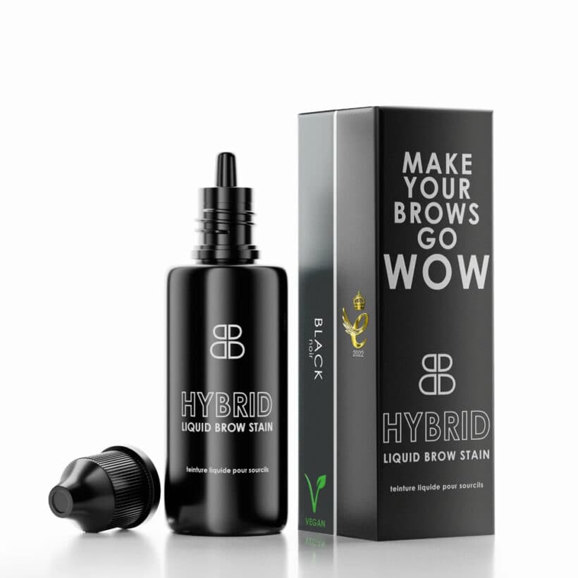 Beautiful Brows Hybridní tekutá barva na obočí Black 15ml
