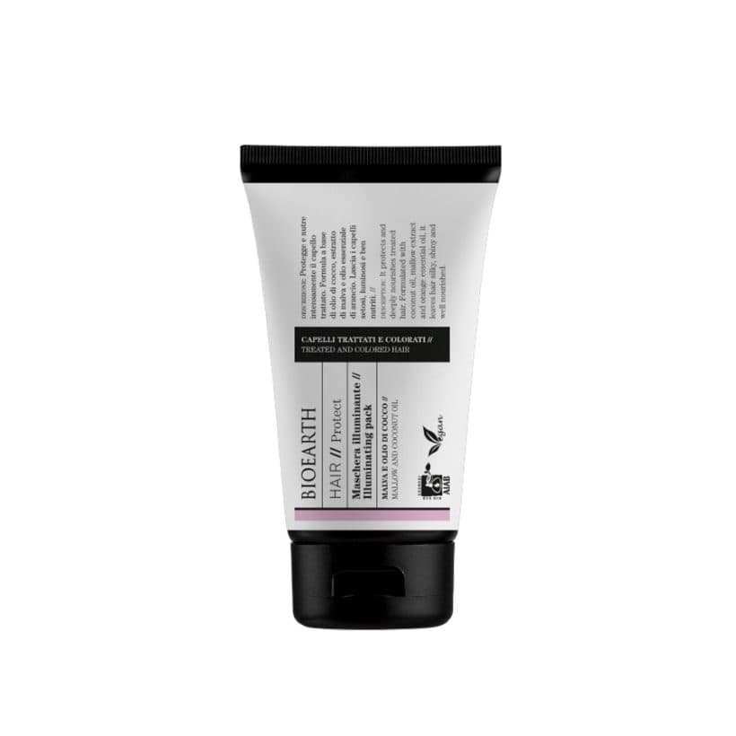 BIOEARTH Rozjasňující maska na barvené a poškozené vlasy 150ml