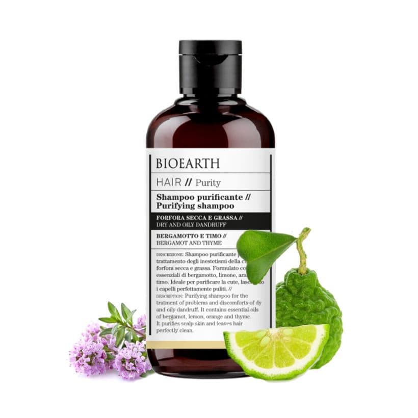 Bioearth Purifying Shampoo šampon proti lupům pro všechny typy vlasů 250ml