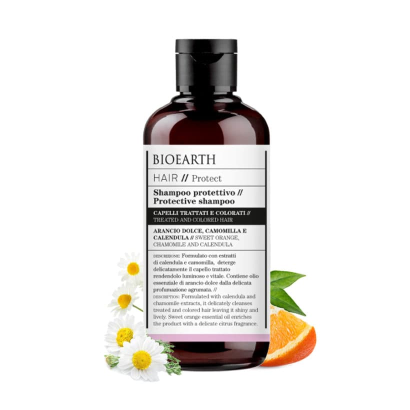 BIOEARTH HAIR PROTECT Ochranný šampon pro barvené vlasy 250ml