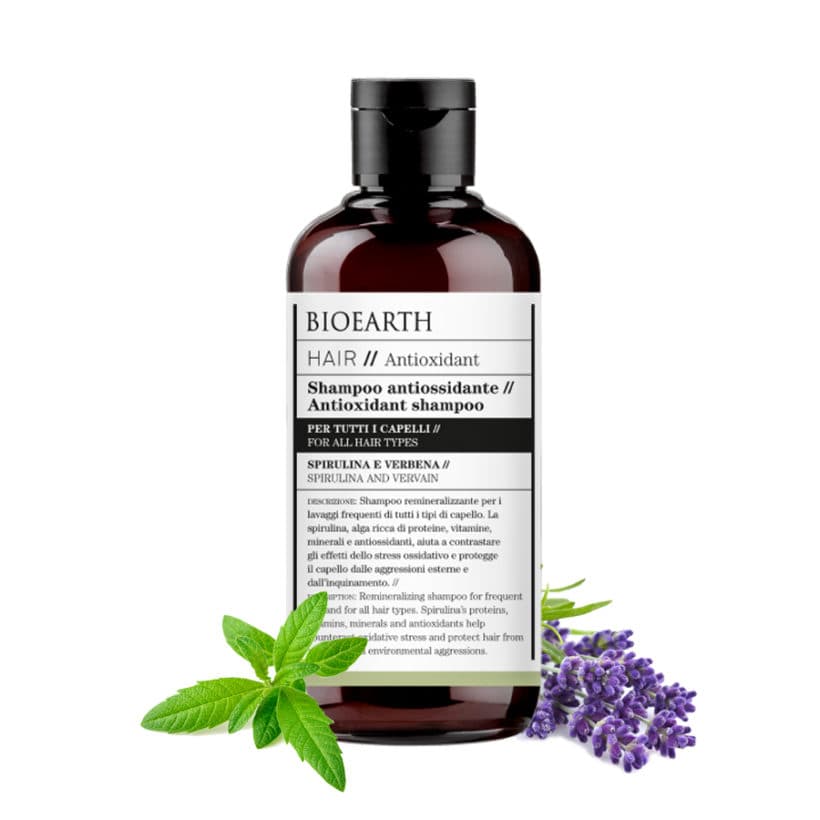 BIOEARTH Antioxidační šampon pro všechny typy vlasů 250ml