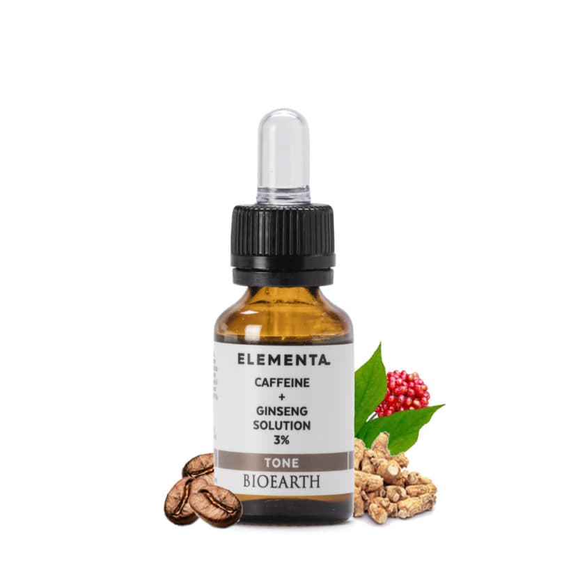 BIOEARTH Elementa sérum: Kofein a ženšen 3% 15ml