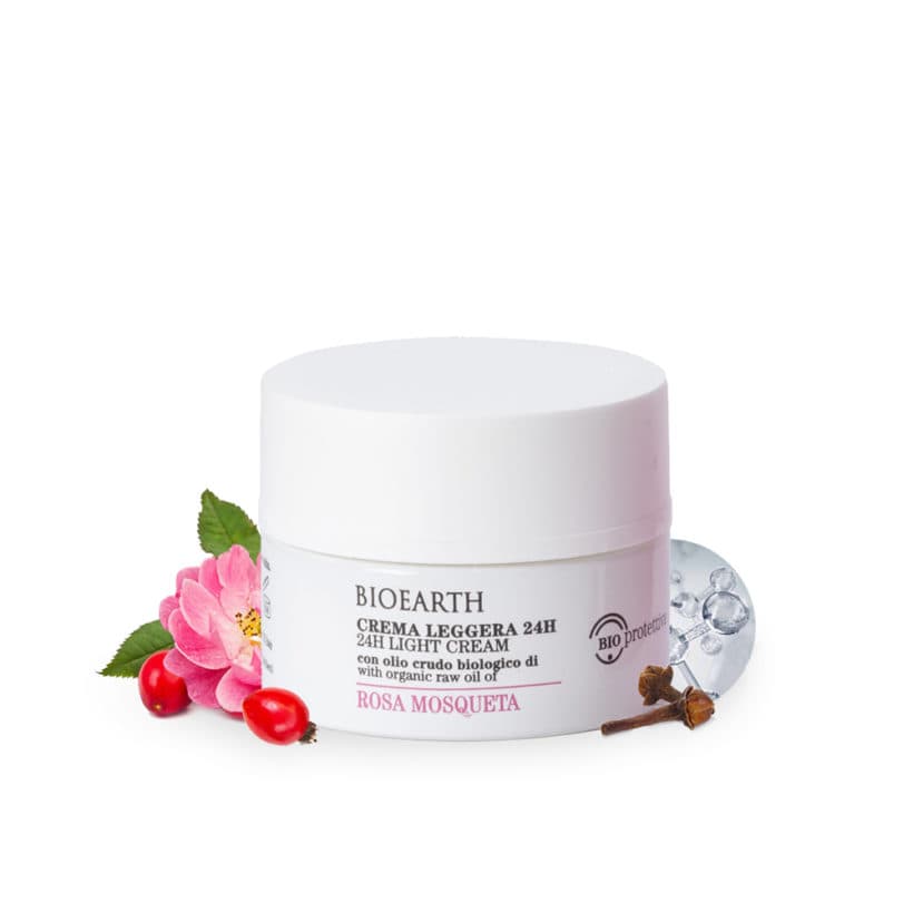 BIOEARTH BIOPROTETTIVA Lehký 24hod. šípkový krém 50ml
