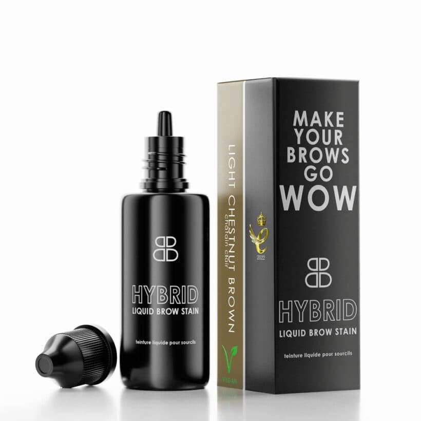 Beautiful Brows Hybridní tekutá barva na obočí Light chestnut brown 15ml