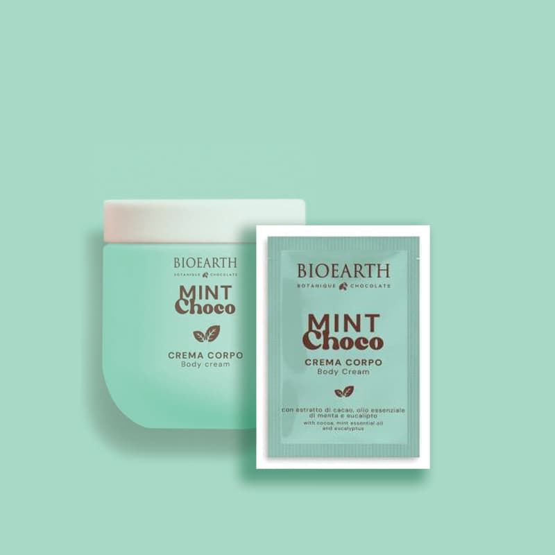 Vzorek: MINT CHOCO Hydratační tělový krém 10ml