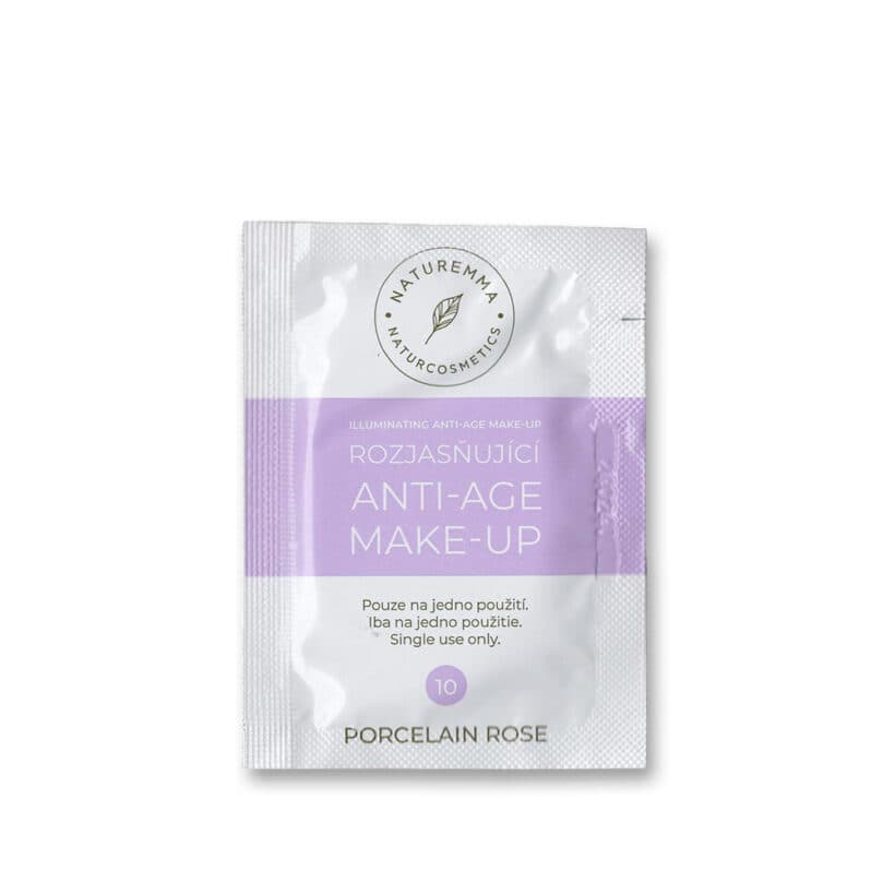 NATUREMMA Vzorek: Rozjasňující anti-age make-up Porcel. rose 3ml