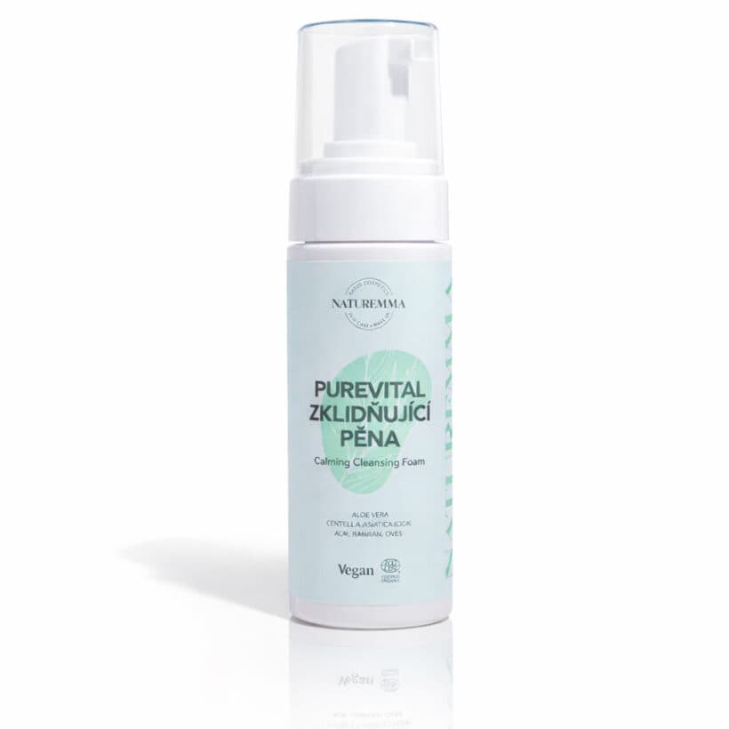 NATUREMMA PureVital zklidňující čisticí pěna 150ml