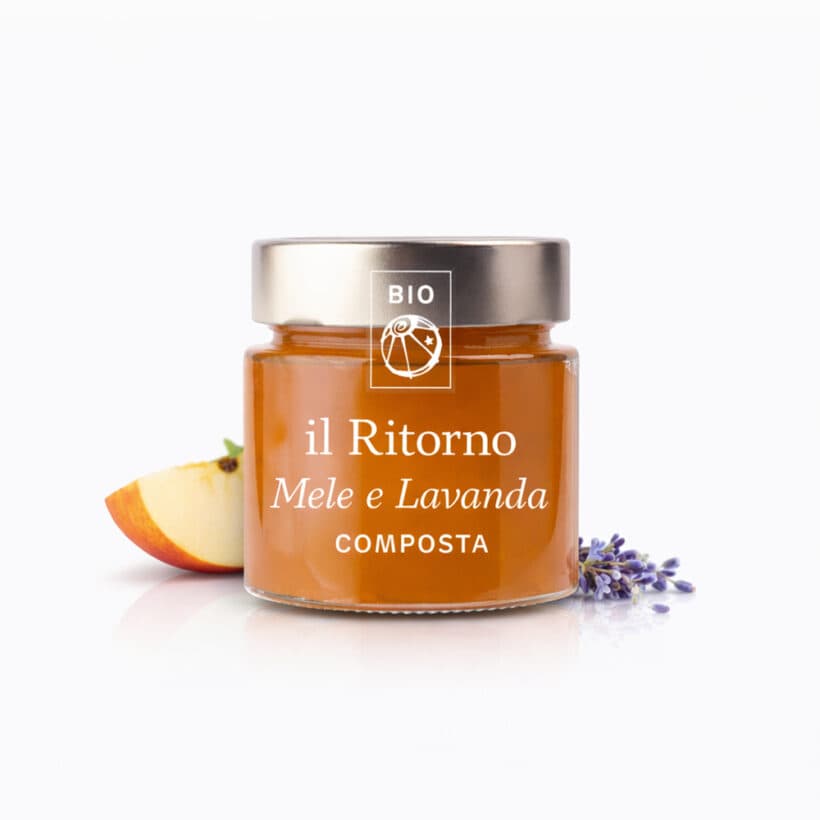 IL RITORNO Horská BIO marmeláda: jablko a levandule 100g
